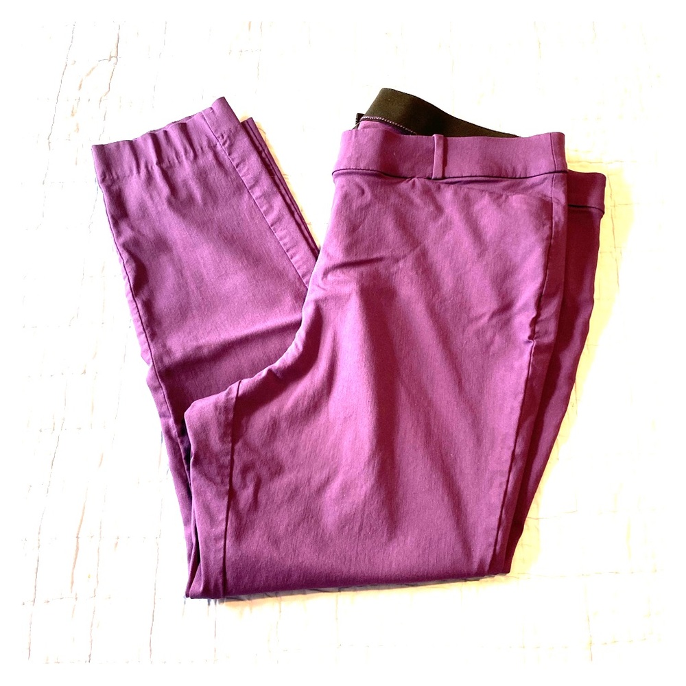 Purple LB Crop pants